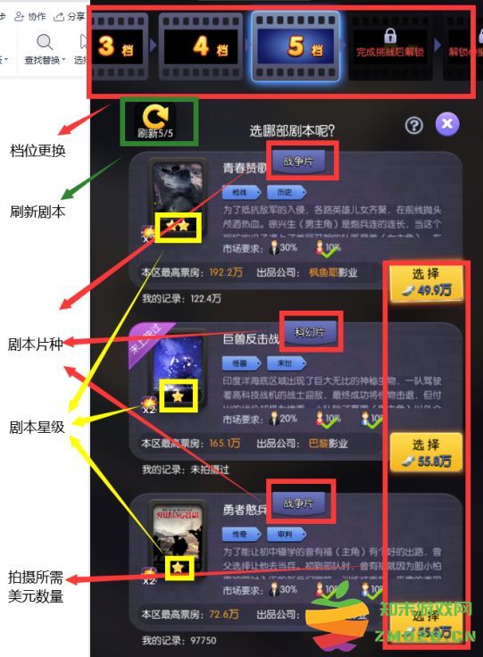 影业梦想家开拍流程 影业梦想家开拍流程说明