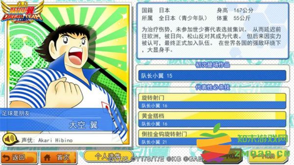 队长小翼最强十一人角色介绍 队长小翼最强十一人角色介绍