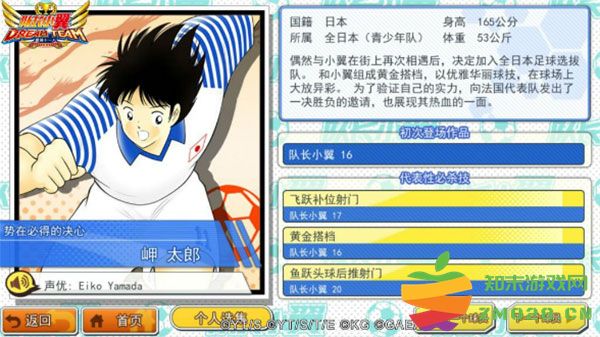 队长小翼最强十一人角色介绍 队长小翼最强十一人角色介绍