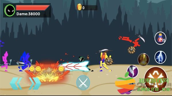 火柴人格斗传奇游戏 火柴人格斗传奇手机版下载