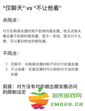 微信仅聊天和不让他看我有什么区别 微信仅聊天是不是互相看不到朋友圈 微信仅聊天和不让他看我有什么区别 微信仅聊天是不是互相看不到朋友圈
