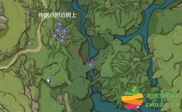 小米版原神树王圣体菇位置 小米端原神树王圣体菇位置