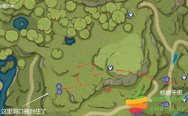 小米版原神树王圣体菇位置 小米端原神树王圣体菇位置