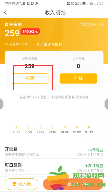 中青看点青豆怎么兑换教程 中青看点app青豆怎么兑换教程