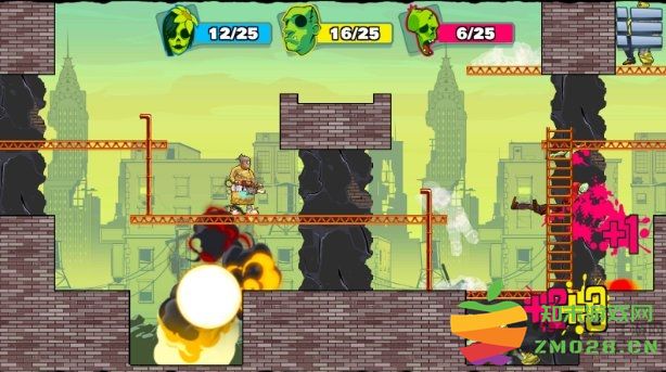 愤怒的僵尸杀手中文版 愤怒的僵尸杀手游戏下载