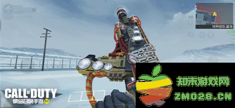 GIF2 使命召唤手游曝光全新传说武器,击败还有圣光特效