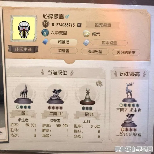 《第五人格》难度选择-实时更新-每日热修-Linux专属-模拟经营-声望速刷攻略 《第五人格》难度选择-实时更新-每日热修-Linux专属-模拟经营-声望速刷攻略