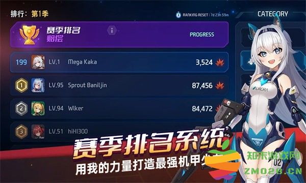 机甲女孩幸存者游戏(space survivors) v1.00.21 安卓版 0