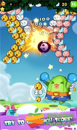 泡泡宠物传奇游戏(bubble pet saga) v1.0 安卓版 0