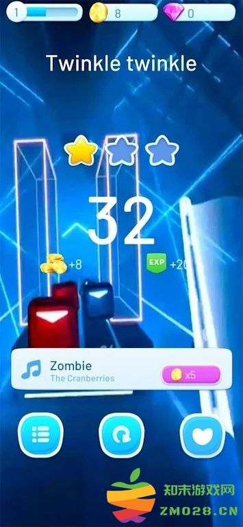 圣诞钢琴节拍刀锋3d游戏 v1.0 安卓版 0