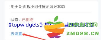 如何使用topwidgets来查看和显示设备的蓝牙连接状态及其详细信息