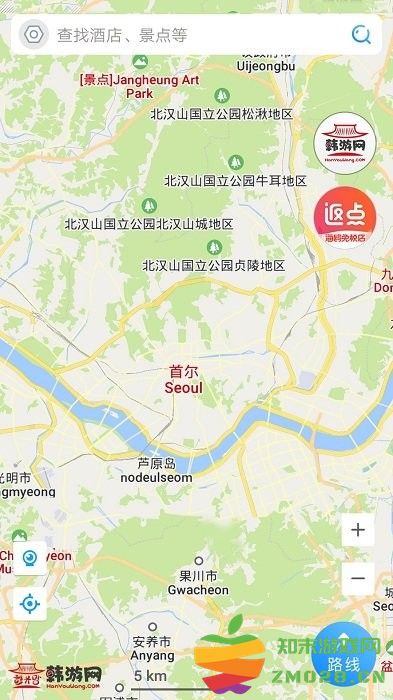 韩游网地图中文版 v3.0.1 安卓版 3