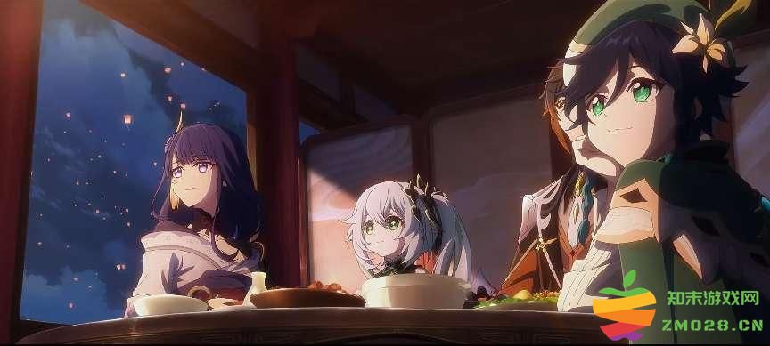 原神又整活了？海灯节年夜聚会梗太多，四神聚会引热议：欢乐盛宴继续！何以解忧？