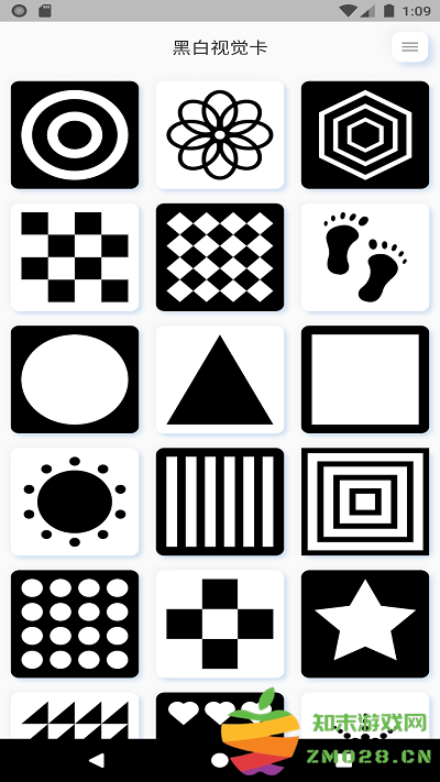 黑白视觉卡app v2.0.1 安卓版 1