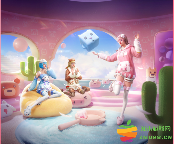 和平精英新赛季少女组合上线，猛男粉色套萌翻众人：粉色潮流席卷游戏界，百变少女们的魅力又双叒来了！