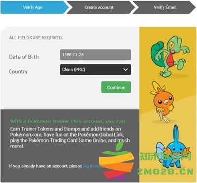 pokemongo注册教程