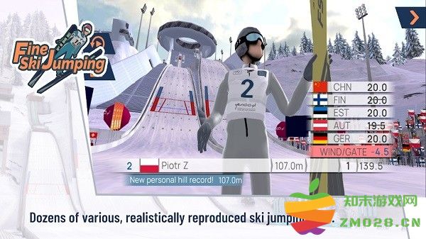 精细跳台滑雪游戏(fine ski jumping) v0.877 安卓版 0