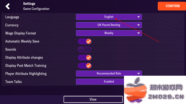 足球经理2024怎么设置中文
