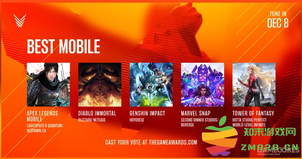 TGA2022年度游戏提名公布；英雄联盟手游公布灭迹行者-烬峡谷宝典皮肤宣传片：你看了吗？想要了解更多吗！