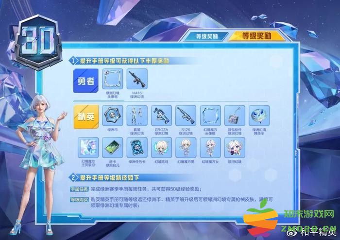 和平精英ss30赛季内容