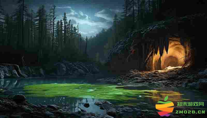探索漫漫长夜神秘湖与加温山洞和熊洞的详尽位置对比与攻略