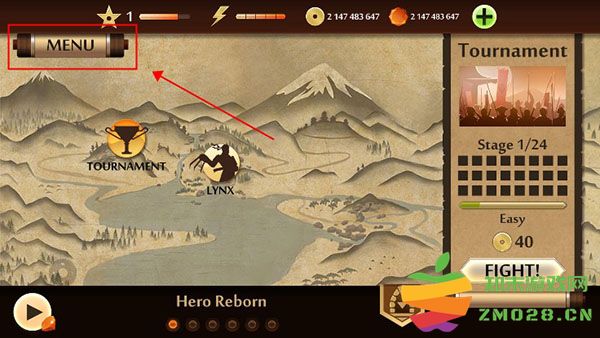 暗影格斗2切换中文教程