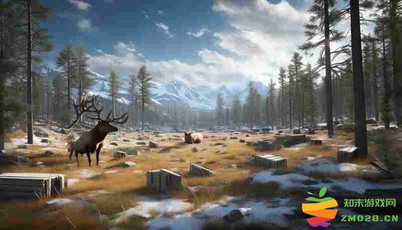 荒野大镖客2驼鹿栖息地探索与陷阱布置心得