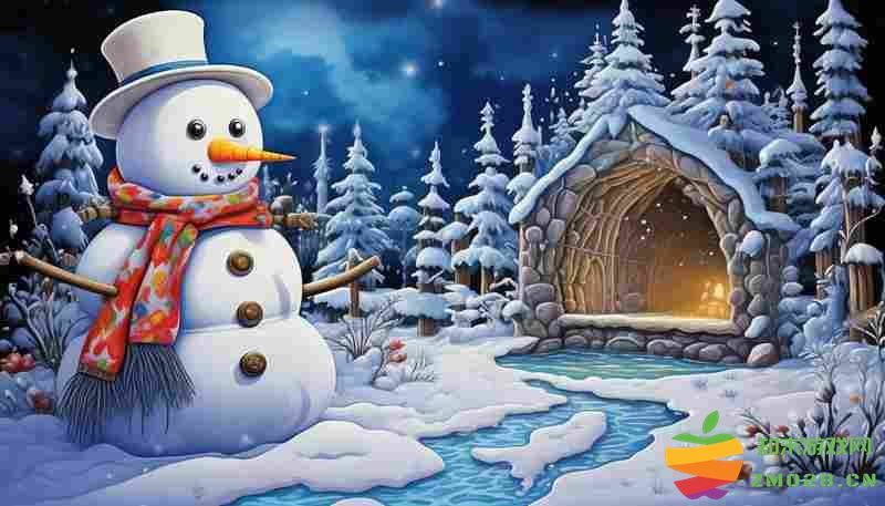 魔女之泉R冬季地图雪人谜题全解法教学