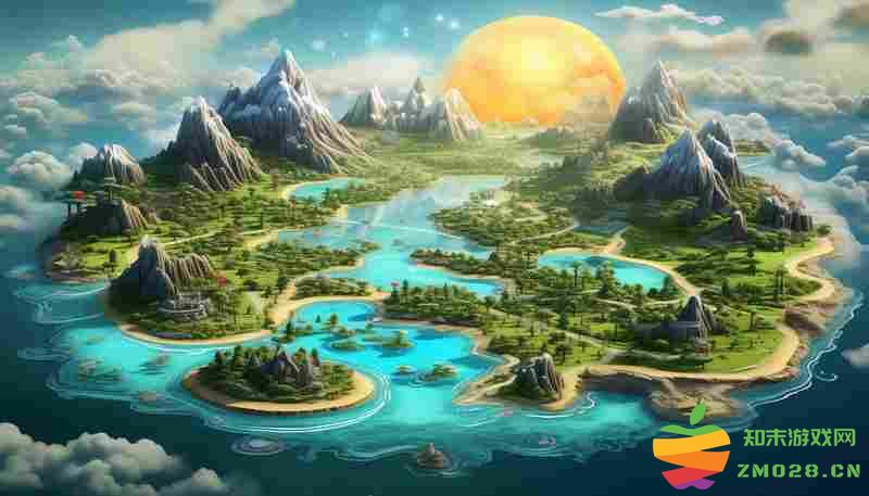 梦幻岛地图探索关键点位标注