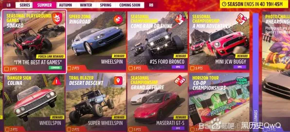 《极限竞速：地平线5》赛季奖励-实时更新-每日热修-任天堂Switch-跨平台联机-声望速刷攻略
