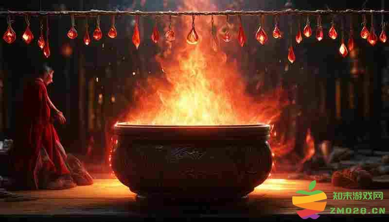 艾尔登法环红狮子火焰壶仿身泪滴组合强度测试