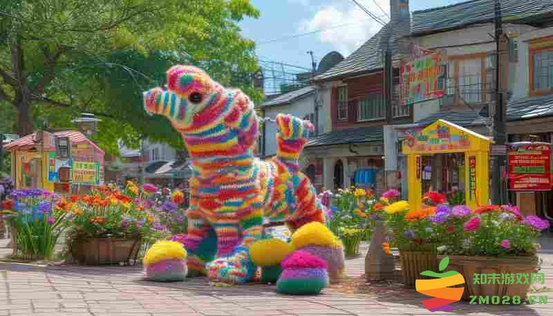 无限暖暖花愿镇毛线汪汪清洁点位解析