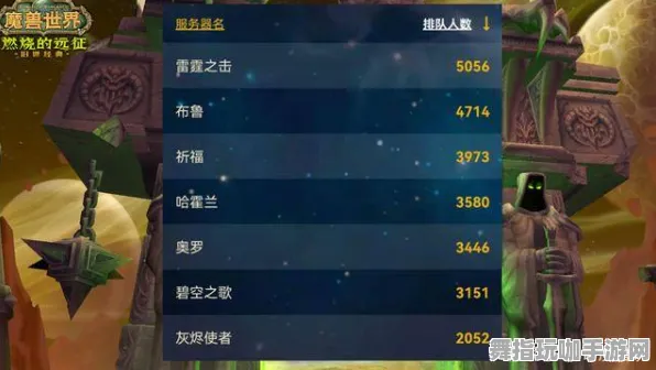 《魔兽世界》联机延迟-实时更新-每日热修-微信小程序-体育竞技-装备搭配推荐